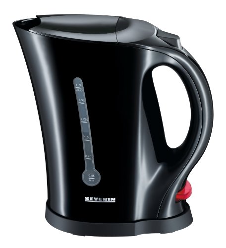 Severin WK 3485 Wasserkocher, schwarz / 1,7 Liter Inhalt / 2200 W Severin WK 3485 Wasserkocher, schwarz / 1,7 Liter Inhalt / 2200 W