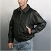 Men's Raglan Sleeve Leather Bomber Jacket - Regular, Tall, Big, Big & Tall