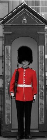 Buckingham Palace - Guard - London - Midi Poster - 30.5 cm x 91.5 cm