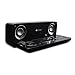 Sharp DK AP 7 P 2.1 Lautsprechersystem (4,4 Watt RMS, Ladefunktion, Dockingstation) für Apple iPod und iPhone schwarz