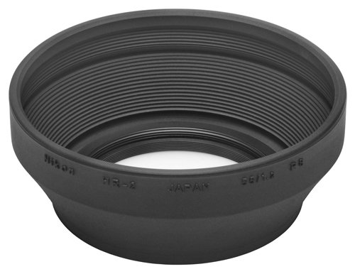 HR-2 Rubber Hood for 50mm f1.2 AI-S, 50mm f1.4, 1.8 D-AF & 58mm f1.2 Noct AI-S Lenses