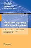 Model-driven engineering and software development : Third International Conference, MODELSWARD 2015, Angers, France, February 9-11, 2015, revised selected papers