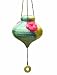 Bird Brain Yin Yang Hummingbird Feeder,  Blue & Tawny