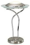 Brushed Steel and Chrome Twist Desk Lamp