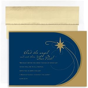 Glorious Star Religious Christmas Cards -