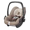 Maxi-Cosi 63005351 Pebble Kinderautositz Gruppe 0+ (bis 13 kg), ab der Geburt bis ca. 12 Monate, FamilyFix Konzept, walnut brown