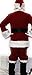 PAMPAS Crimson Regency Plush Santa Suit 10pc.