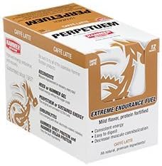 Hammer Nutrition Perpetuem Endurance Fuel, Flavor Caffe Latte, 12 Count Box of Single Packets by HAMMER PERPETUEM