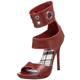 Michael Antonio Women's Kai Open Toe Pump,Red,10 M US