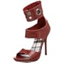 Michael Antonio Women's Kai Open Toe Pump,Red,10 M US
