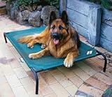 Coolaroo Large Pet Bed 3' 6 x 2' 6 Green