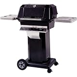 MHP Gas Grills WNK4 Propane Gas Grill W Stainless Grids On Black Cart