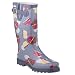 Cupcake Print Rain Boots - Lavender
