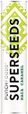 Punch Foods Superseeds Maca Caramel Tube 25g - Pack of 6