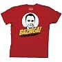 Big Bang Theory Sheldon Bazinga! Men's T-Shirt