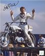 Evel Knievel Signed 8X10 Photo - On Bike Color - Authentic Celebrity Autographed