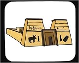 Mauspad mit Dekoration - Architektur, Struktur, Hieroglyphen, Denkmal, Geb�ude, Afrika, �gypten, Gateway, Mitte Osten, Tor - 