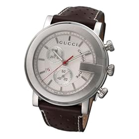 [�O�b�`]GUCCI �r���v 101M YA101312 �V���o�[ �����Y [���s�A���i]