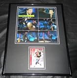 Autographed Jim Everett Photo - FIGHT vs Rome Framed 11x14 Display Rams Saints - Autographed NFL Photos