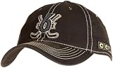 NHL Men's Boston Bruins Team Classics Slouch Flex Hat - Er07Z (Black, Small/Medium)