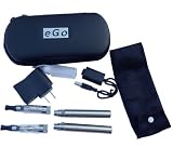 1100mah Ego CE5 Double Stem 1.6ml Multi Long Cotton Thread Atomizer -Stainless Steel w Case
