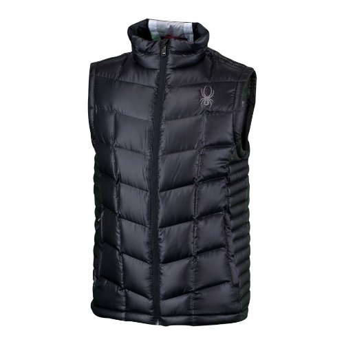 Spyder Men's Dolomite Vest, Black, Large