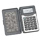 Compucessory Handheld Calculator W/Cover, 8 Digit LCD, 2-1/2x4-/10x1/2
