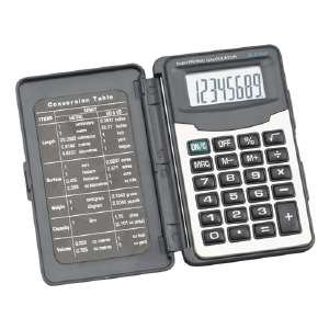 Compucessory Handheld Calculator W/Cover, 8 Digit LCD, 2-1/2x4-/10x1/2