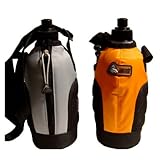 Cascade Ridge One Liter Insulated Water Bottle w/ plastic sport bottle