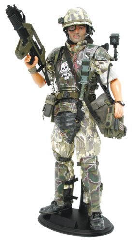 Movie Masterpiece - 1/6 Scale Fully Poseable Model Kit: Aliens - USCM Private Hudson