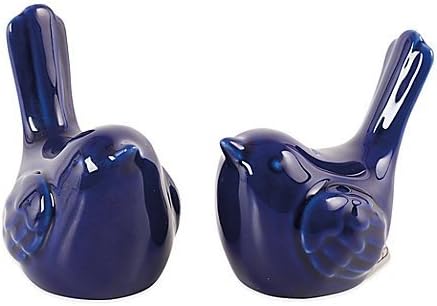 Blue Bird Salt and Pepper Shaker Set, Set of 2, 3-Inch