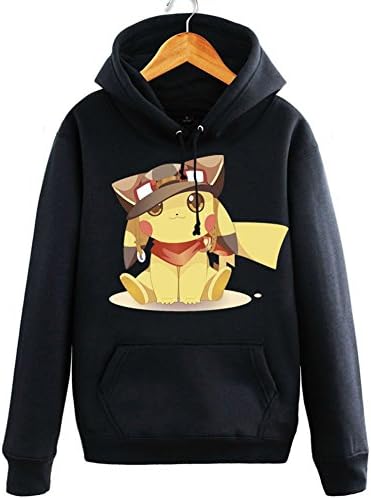 Unisex Pokemon Pikachu Cospaly Costume Hoodies Outerwear, M