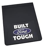 Plasticolor Spash Guard Mud FlapsBuilt Ford Tough | 24L x 18-1/2W | 1 Pair (Fits Dually Pickup Truck)