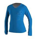 O'Neill Wetsuits Women's 24-7 Long Sleeve V-Neck