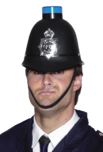 Childrens Toyshop  Toys : Police Helmet with Flashing Blue Light