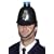 Police Helmet with Flashing Blue Light