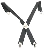 Custom Leathercraft 5121 Padded Work Suspenders