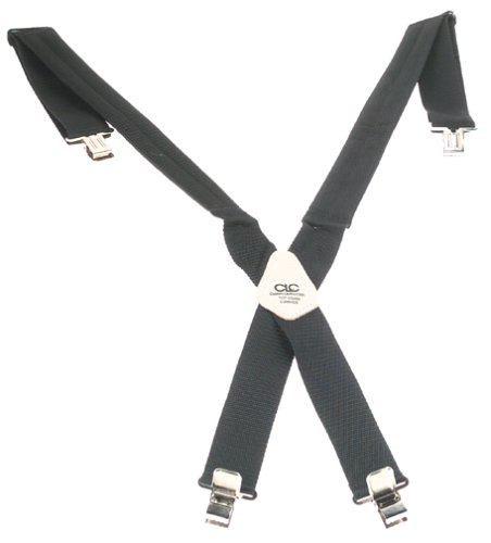 Custom Leathercraft 5121 Padded Work Suspenders