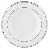 Lenox Pearl Platinum Bone China Pasta Bowl/Rim Soup