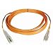Tripp Lite N316-02M Duplex Multimode 62.5/125 Fiber Optic Patch Cable LC/SC - 2M (6ft)