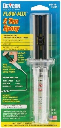 Devcon Home Flow Mix 2 Ton High Strength Epoxy .47 oz.
