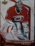 2005 06 Upper Deck Cam Ward Carolina Hurricanes Hockey "Rookie Class" Rookie Card - Mint Condition - In Protective Display Case