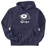 Sweatshirt Navy Blue  Math Rock Retro  Music