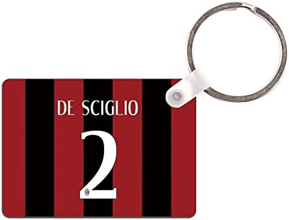 Zeppole(TM) #2 Mattia De Sciglio Home Key Chains Luggage Tags by MDF Board