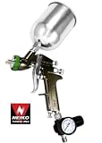 Pro-Grade 1.5mm HVLP Air Spray Gun - Gun Metal Finish