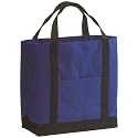 Toppers - Tote w/Contrast Bottom and Handles (U5201)