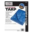 Jms Industries Mt 12X20 Blu Tarp Cover Mt 12 X 20 Blue Tarp Private Label