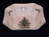 Spode Christmas Tree Garland Square Vegetable Server