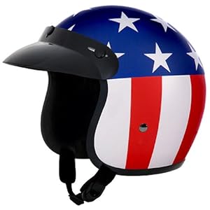 Click to buy Captain America Motorcycle Helmet from Amazon!