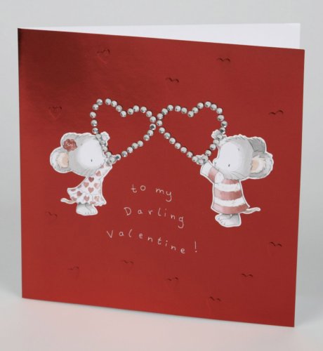 Dan's Mouse Darling Valentine Card